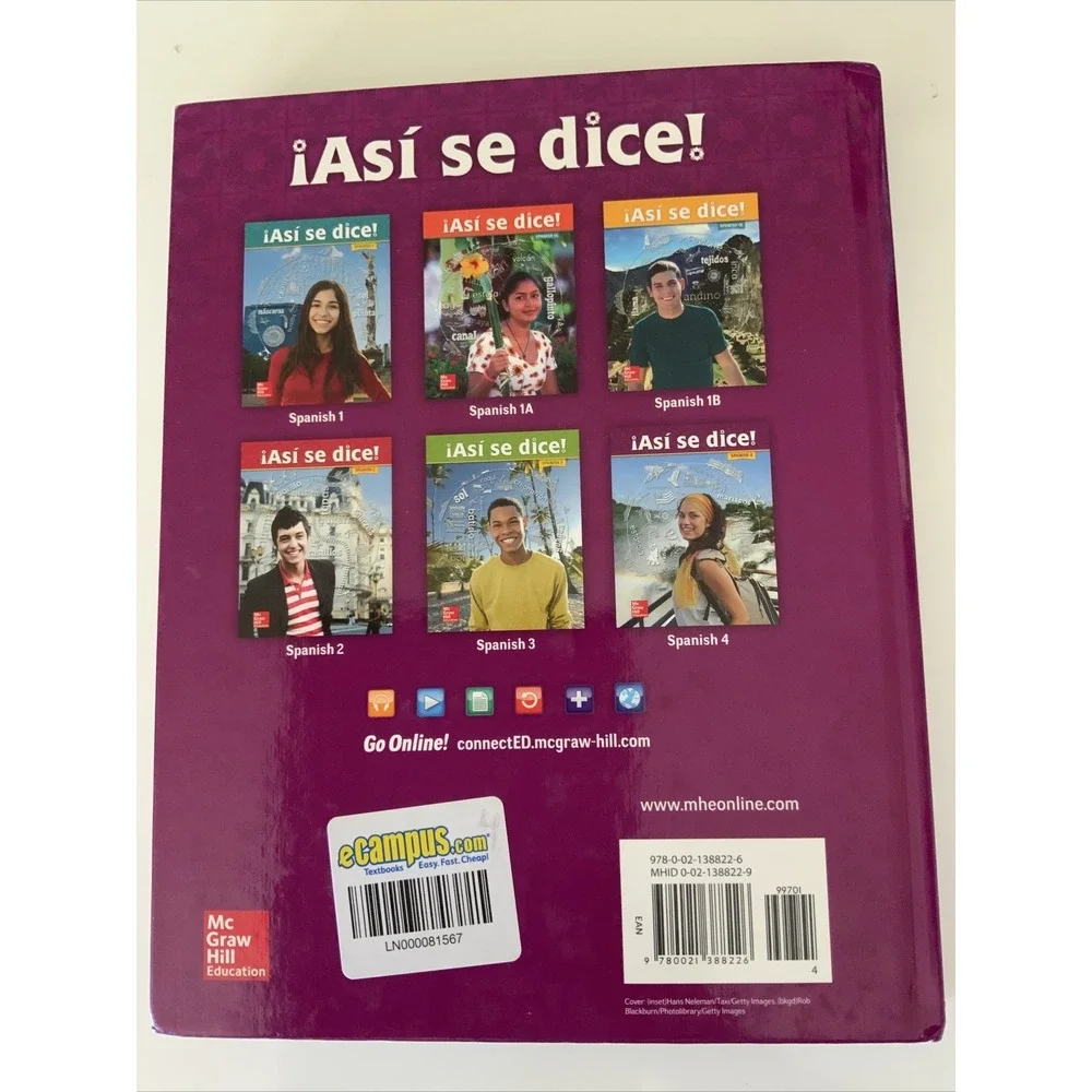 Asi se dice! Level 4, Student Edition - Hardcover By‎ SCHMITT - BRAND NEW